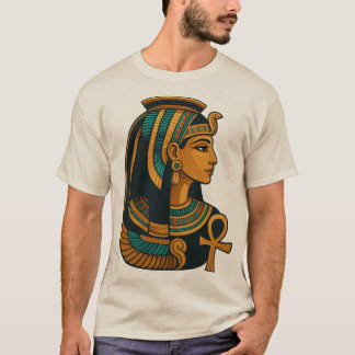 Kleopatra - Ägyptische Königin - Ankh  T-Shirt