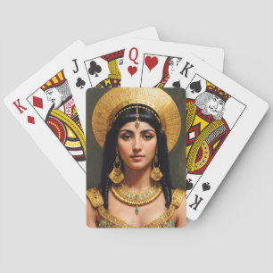 Kleopatra Ägyptische Königin Pharao Art Spielkarten
