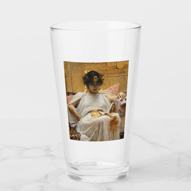 Kleopatra (alte ägyptische Königin) Glas (Vorderseite)