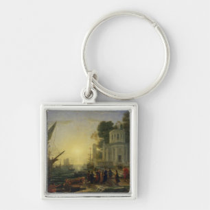 Kleopatra, die an Tarsus, 1642 ausschifft Schlüsselanhänger