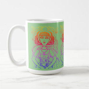 KLEOPATRA KRAKEN MEERJUNGFRau, FANTASY-GOTH-SIRENE Kaffeetasse