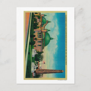 Kleopatra-Nadel und Planetarium in Postkarte