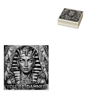 Kleopatras Fluch Gummistempel