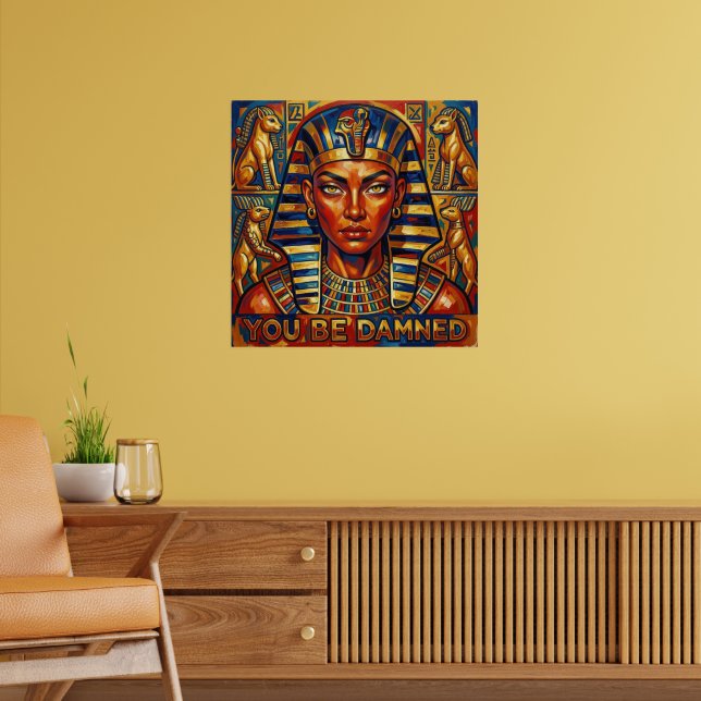Kleopatras Fluch Poster (Wohnzimmer 2)