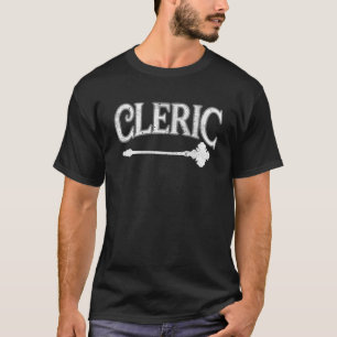 Kleriker MMO RPG Rollenspiel Charakter Klasse Vide T-Shirt