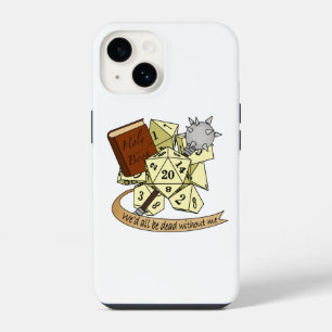 Kleriker-Würfel-Design iPhone 14 Hülle