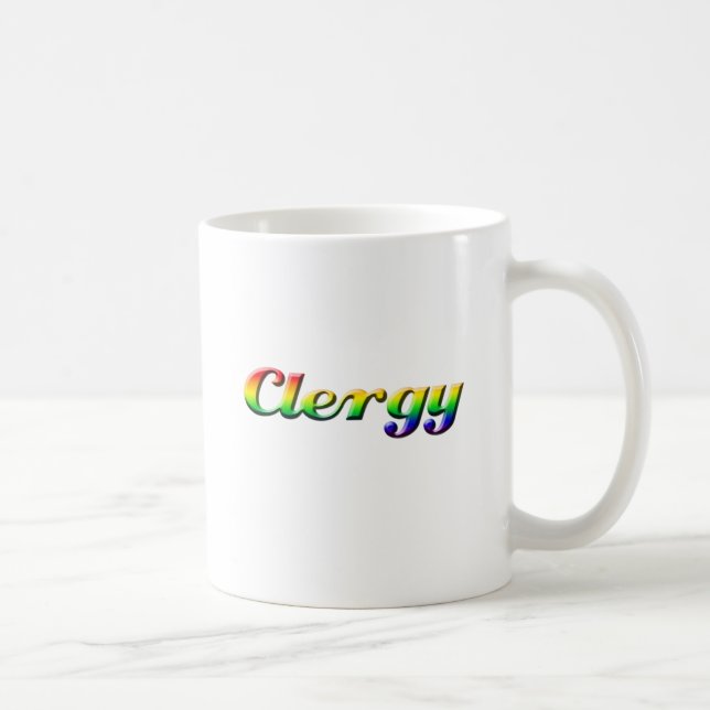 Klerus - Regenbogen Kaffeetasse (Rechts)