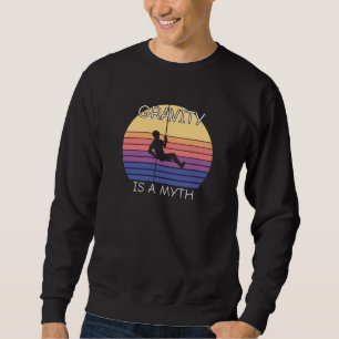 Kletter-Retro-Vintage Sweatshirt