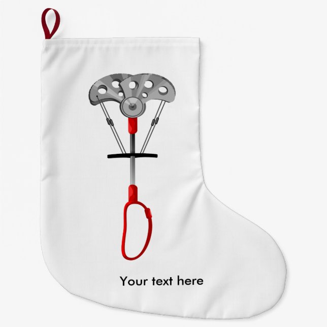 Kletterausrüstung Großer Weihnachtsstrumpf (Vorderseite)