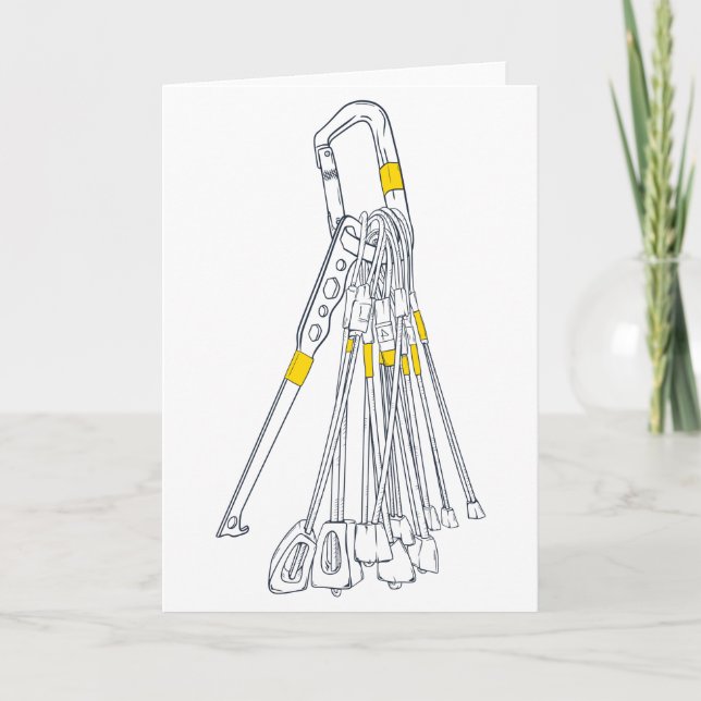 Kletterdraht Karte (Vorderseite)