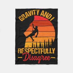Kletterer - Gravity And I Respectfully Disagree Re Fleecedecke