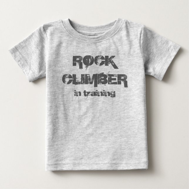 Kletterer im Training T-Shirt (Vorderseite)