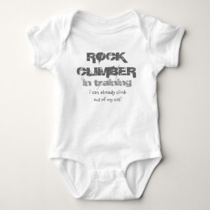 Kletterer in Training T-Shirt Baby Strampler