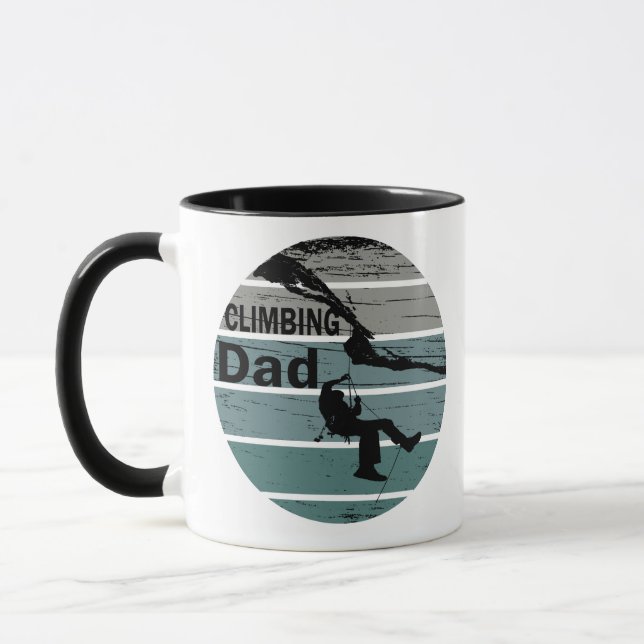 Kletterer Papa Vintag Tasse (Links)