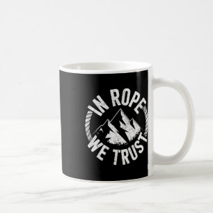Kletterer Seil Bergsteigerausrüstung Bergsteiger Kaffeetasse