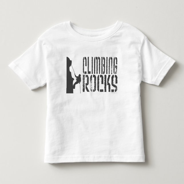 Kletterfelsen Kleinkind T-shirt (Vorderseite)