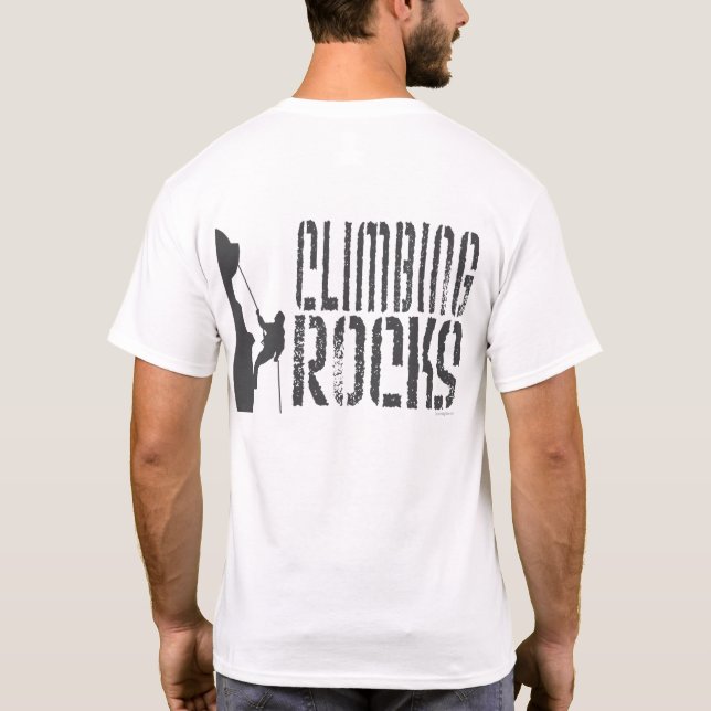 Kletterfelsen T-Shirt (Rückseite)