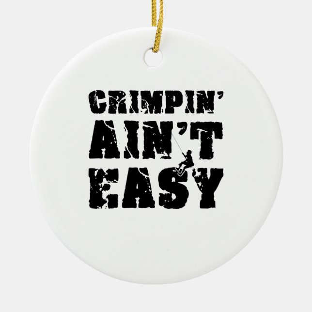 Klettergarten Keramik Ornament (Vorne)