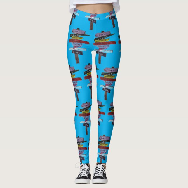 Klettergebiete Leggings (Vorderseite)