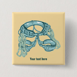 Klettergurt mit schnellem zeichn button