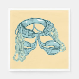 Klettergurt mit schnellem zeichn serviette