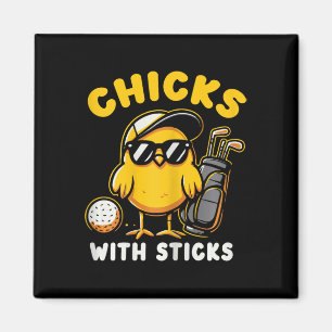 Kletterhexen: Golfer Girl del Malcantone Magnet