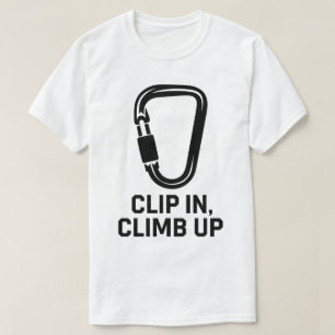 Kletterkletterklammer in Artwork T-Shirt