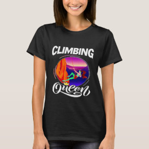 Kletterkönigin - Farbenfrohe Bergführung T-Shirt