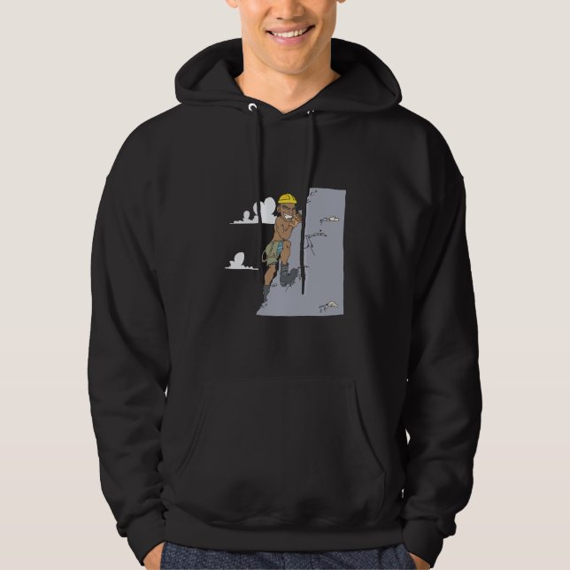 Klettern 8 hoodie (Vorderseite)