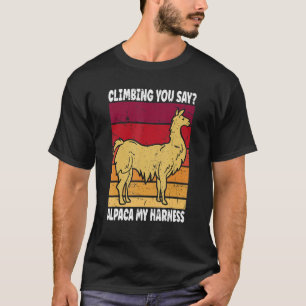 Klettern Alpaca Meine Harfe 1 T-Shirt
