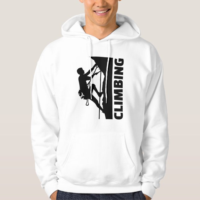 Klettern Hoodie (Vorderseite)