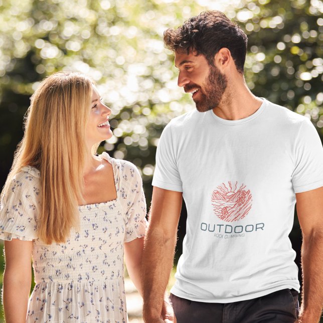 Klettern im Freien T-Shirt (Von Creator hochgeladen)