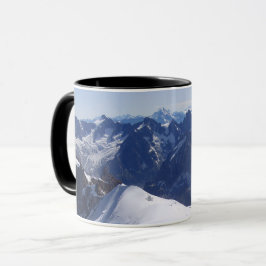 Klettern im Mont Blanc, Chamonix, Frankreich Tasse