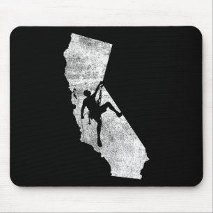 Klettern - Kalifornien Klettern T-Shirt  Mousepad