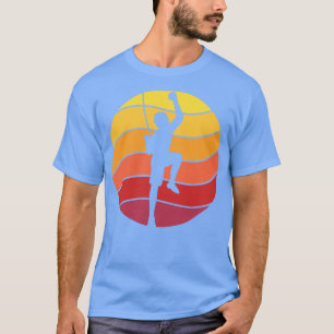 Klettern Klettern Retro T-Shirt