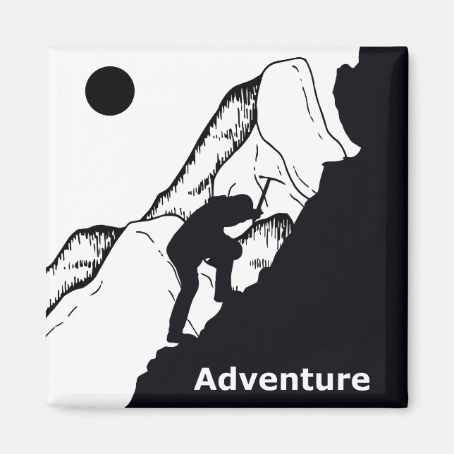 Klettern Magnet (Vorne)