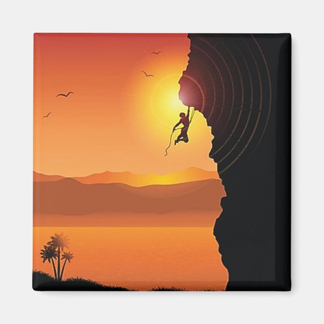 Klettern Magnet (Vorne)