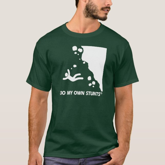 Klettern meine eigenen Bremsungen T-Shirt (Vorderseite)