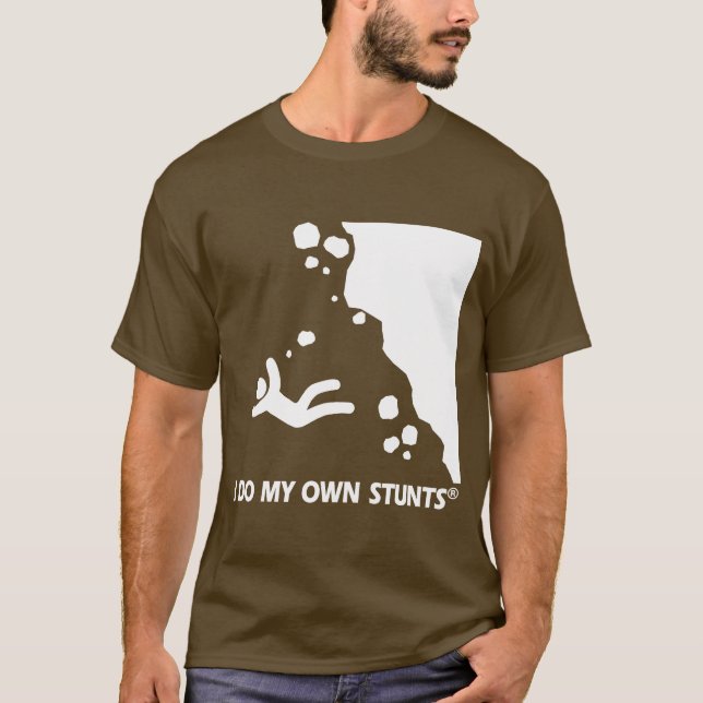 Klettern meine eigenen Bremsungen T-Shirt (Vorderseite)