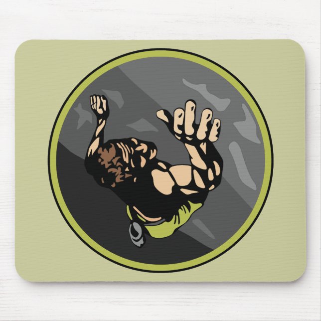 Klettern Mousepad (Vorne)