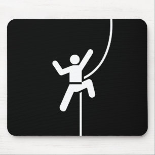 Klettern-Piktogramm Mousepad