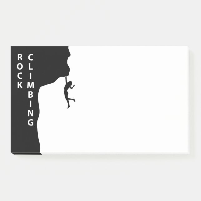 Klettern Post-it Klebezettel (Vorderseite)