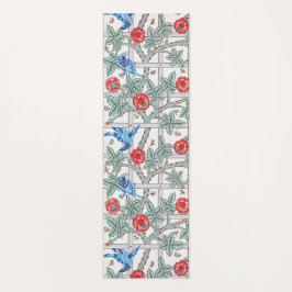 Klettern Rose & Kleiner Vogel, William Morris Yogamatte