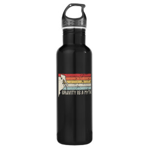 Klettern - Schwerkraft ist ein Mythos Edelstahlflasche