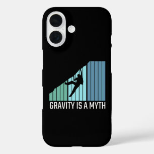 Klettern - Schwerkraft ist ein Mythos iPhone 16 Hülle
