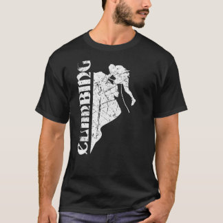 Klettern Silhouette Bergsteigen 25 T-Shirt