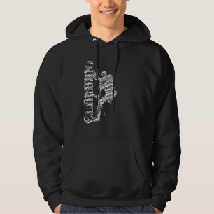 Klettern Silhouette Bergsteigen 3 Hoodie