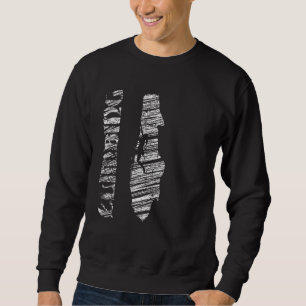 Klettern Silhouette Bergsteigen 7 Sweatshirt