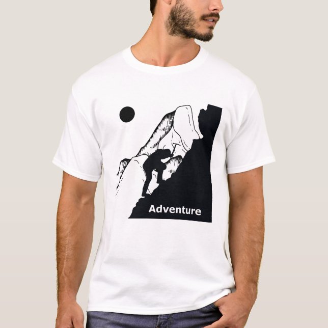 Klettern T-Shirt (Vorderseite)