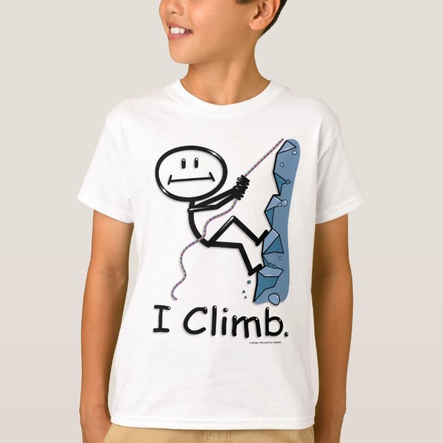 Klettern T-Shirt (Vorderseite)
